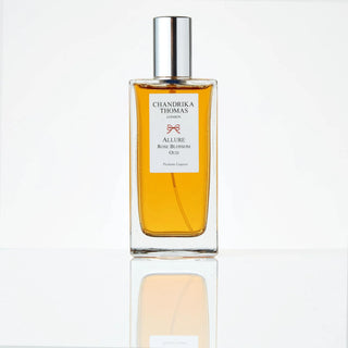 Image of 100ml Allure Rose Blossom Oud Perfume in white background