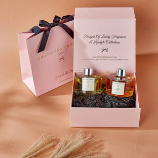 Image of two 200ml home diffusers in an exquisite gift box